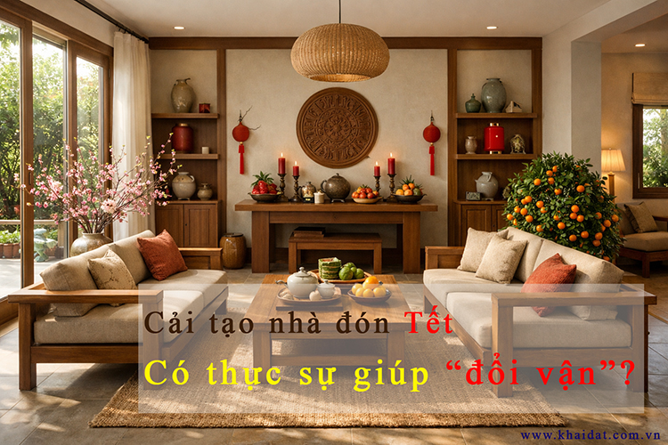 Cải tạo nhà đón Tết – Có thực sự giúp “đổi vận”? Góc nhìn thực tế từ chuyên gia xây dựng
