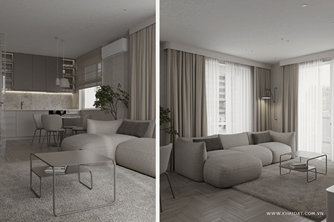 Thiết kế nội thất chung cư cao cấp, đẹp và sang trọng